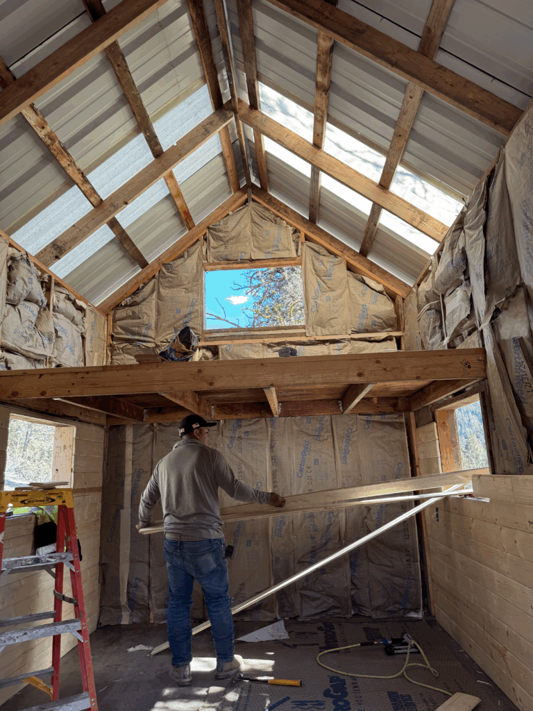 newest cabin at Cummings Creek Retreat Oregon