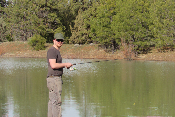 Fishing - CCR fishing at cummings creek retreat
